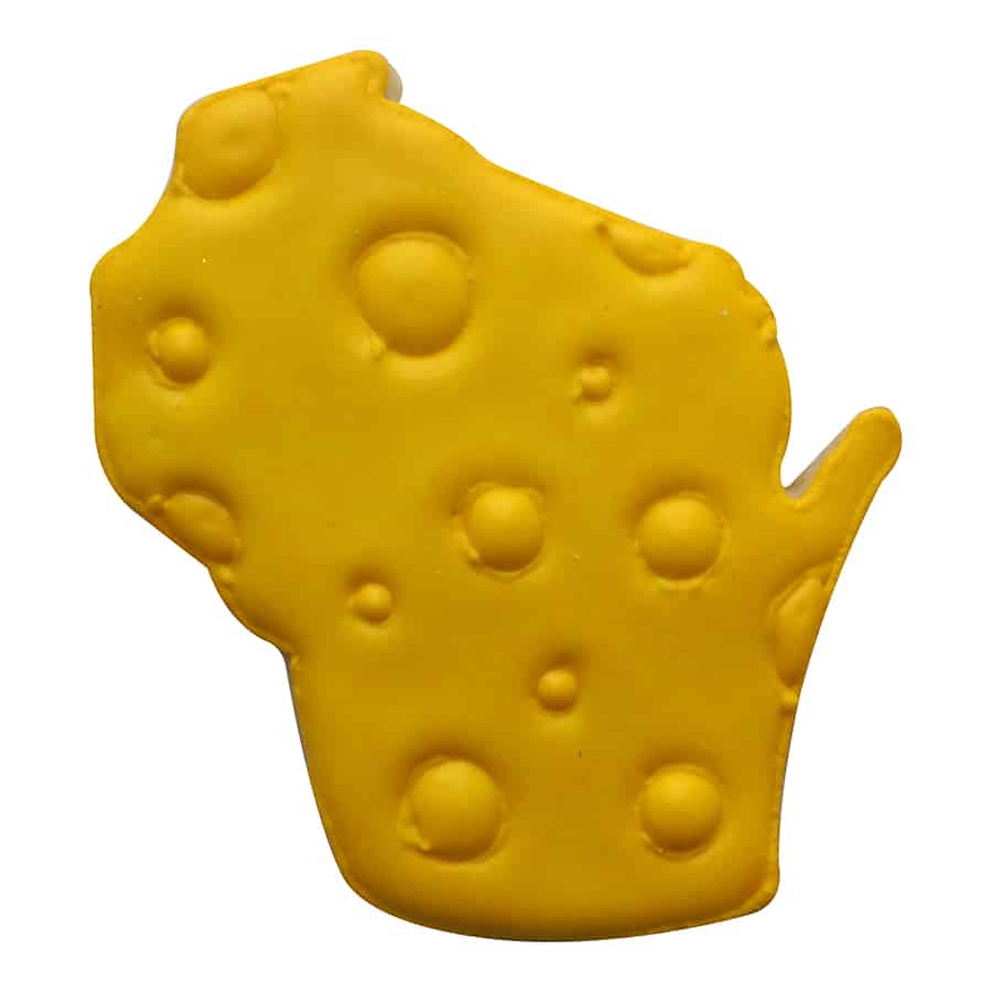 Wisconsin State Cookie Cutter (4")
