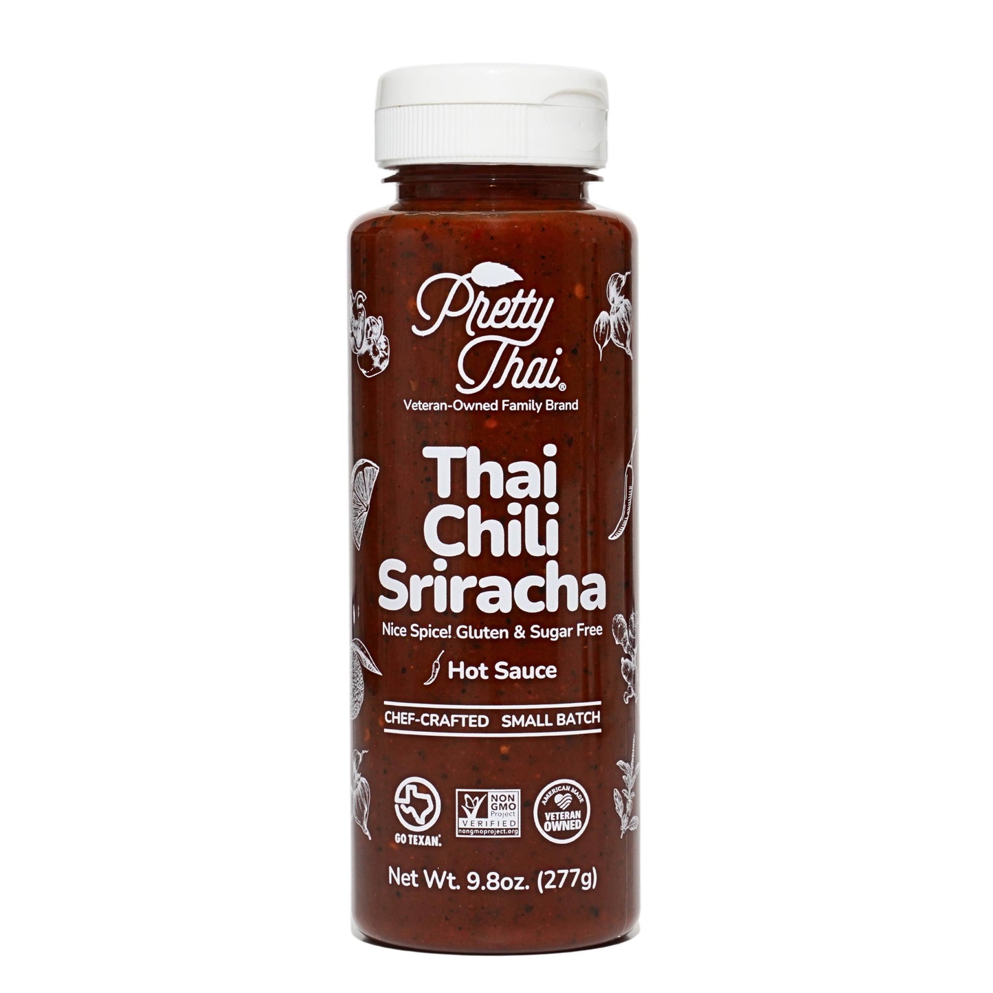Pretty Thai® Thai Chili Sriracha | Citrus Garlic Hot Sauce