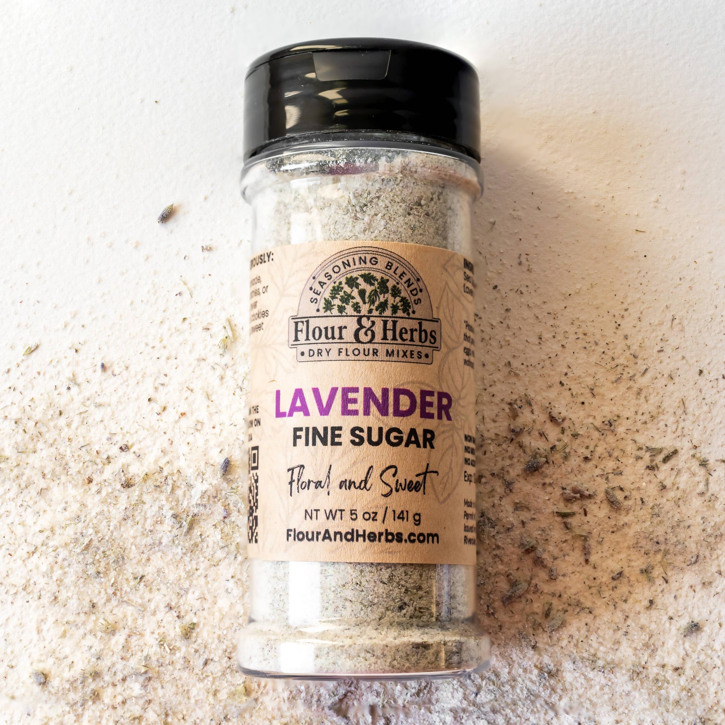 Lavender Fine Sugar - Organic