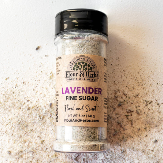 Lavender Fine Sugar - Organic