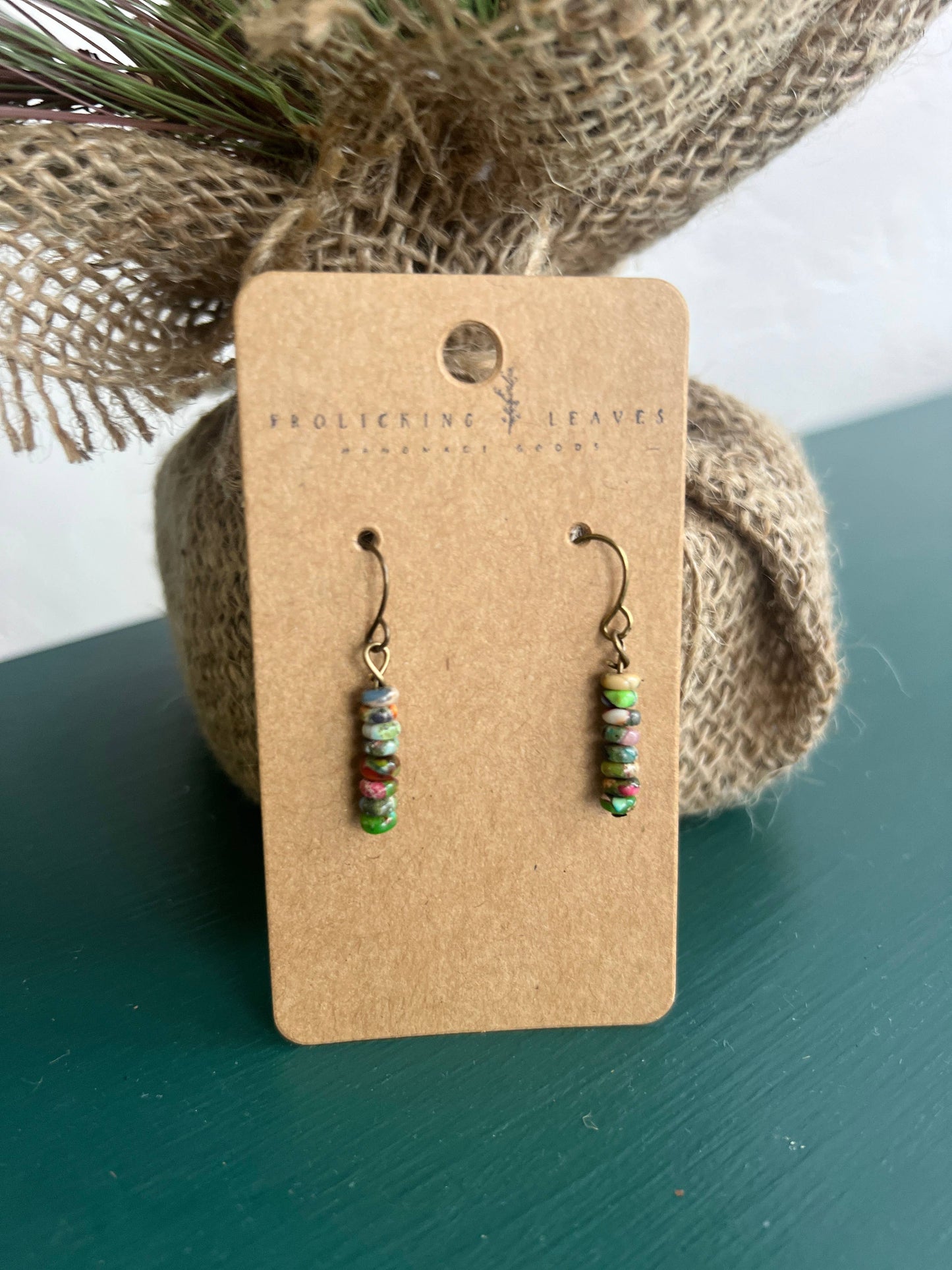 Imperial Jasper Earrings