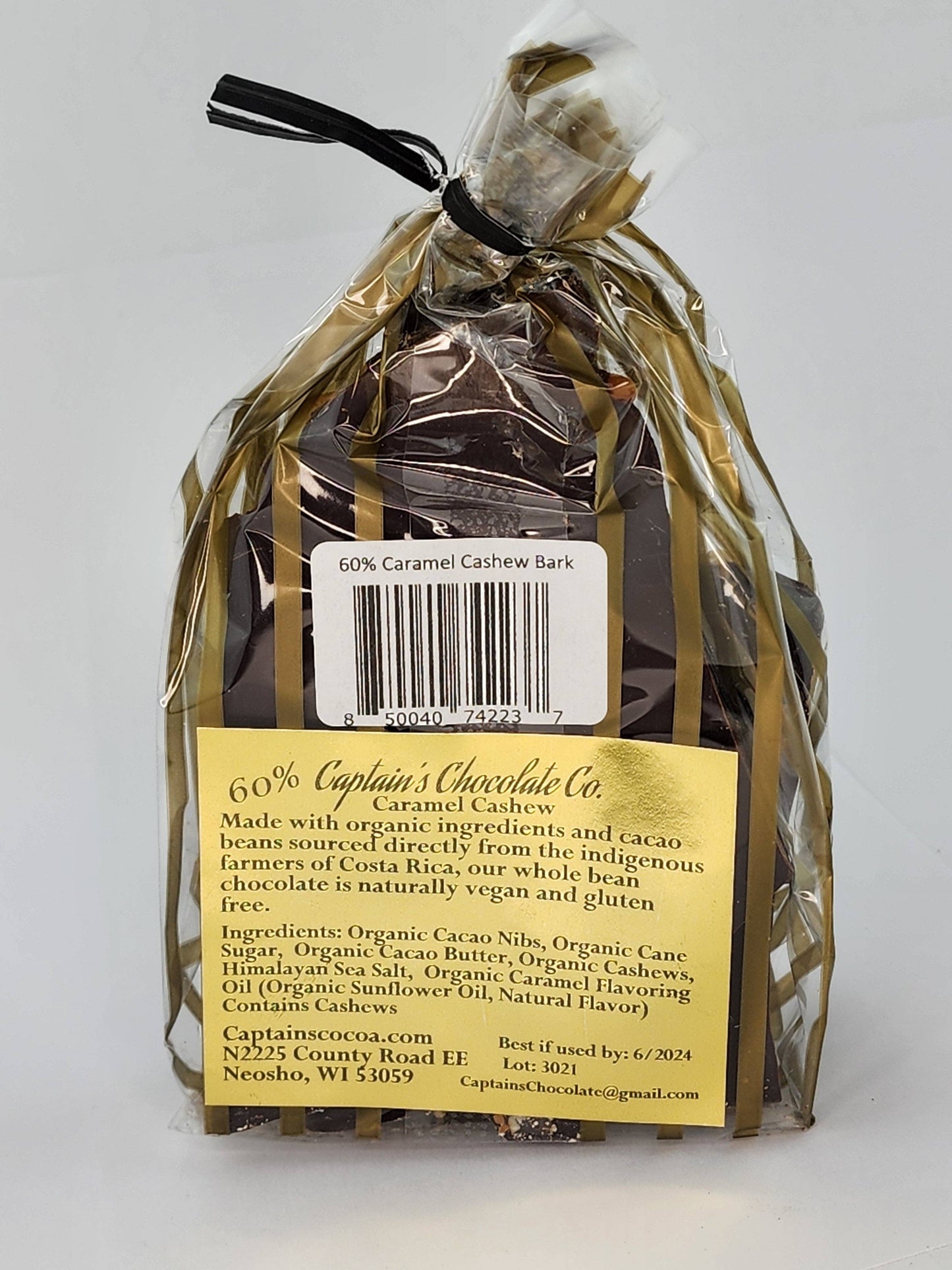 Caramel Cashew Bark