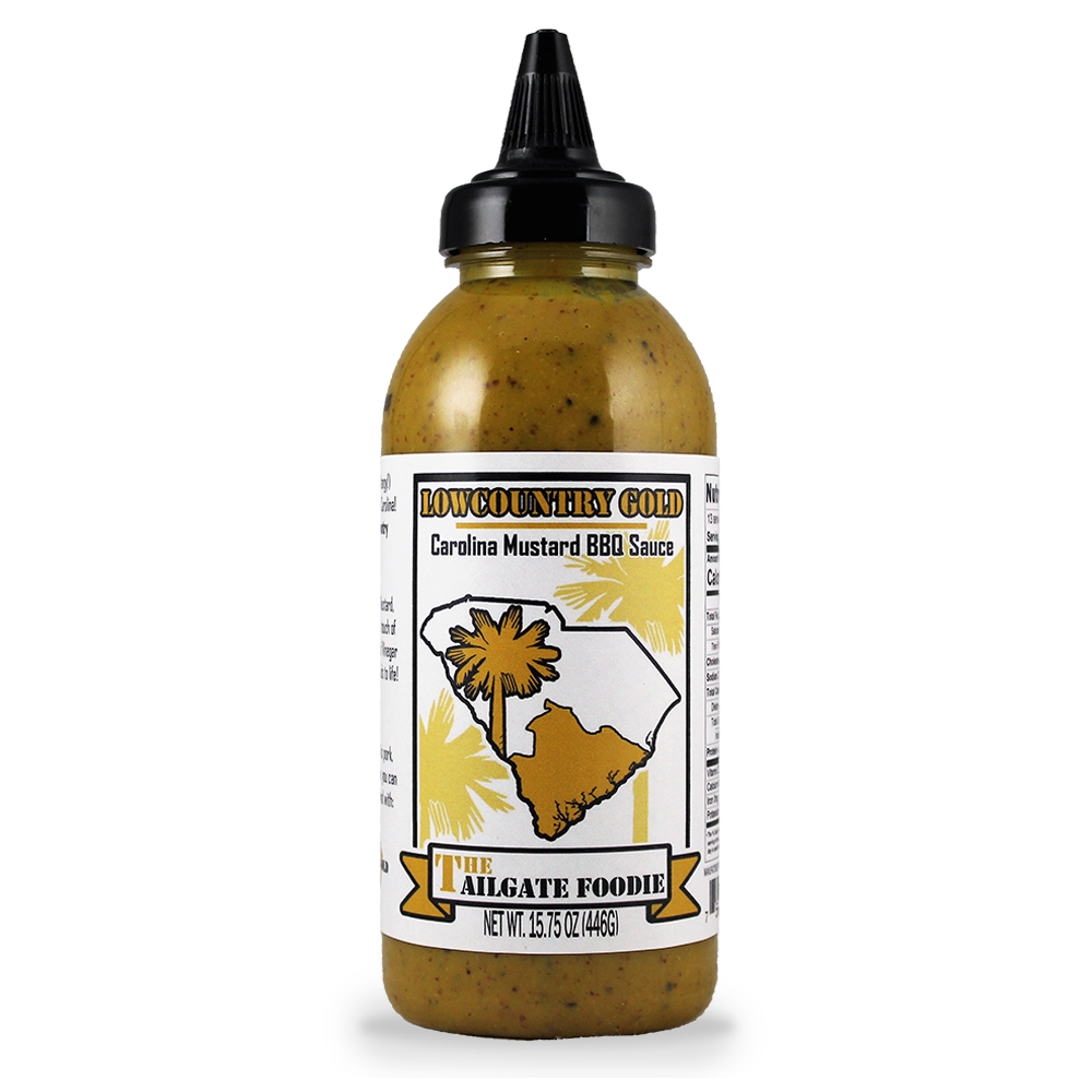 The Tailgate Foodie Lowcountry Gold | Carolina Mustard BBQ Sauce