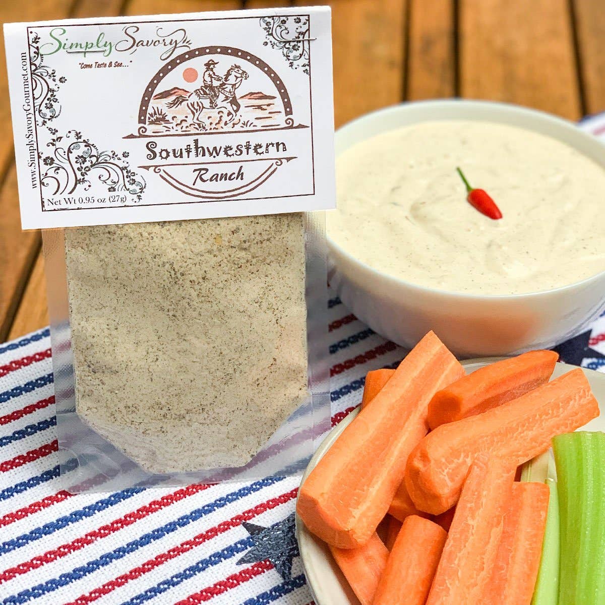 Southwestern Ranch Dip Mix