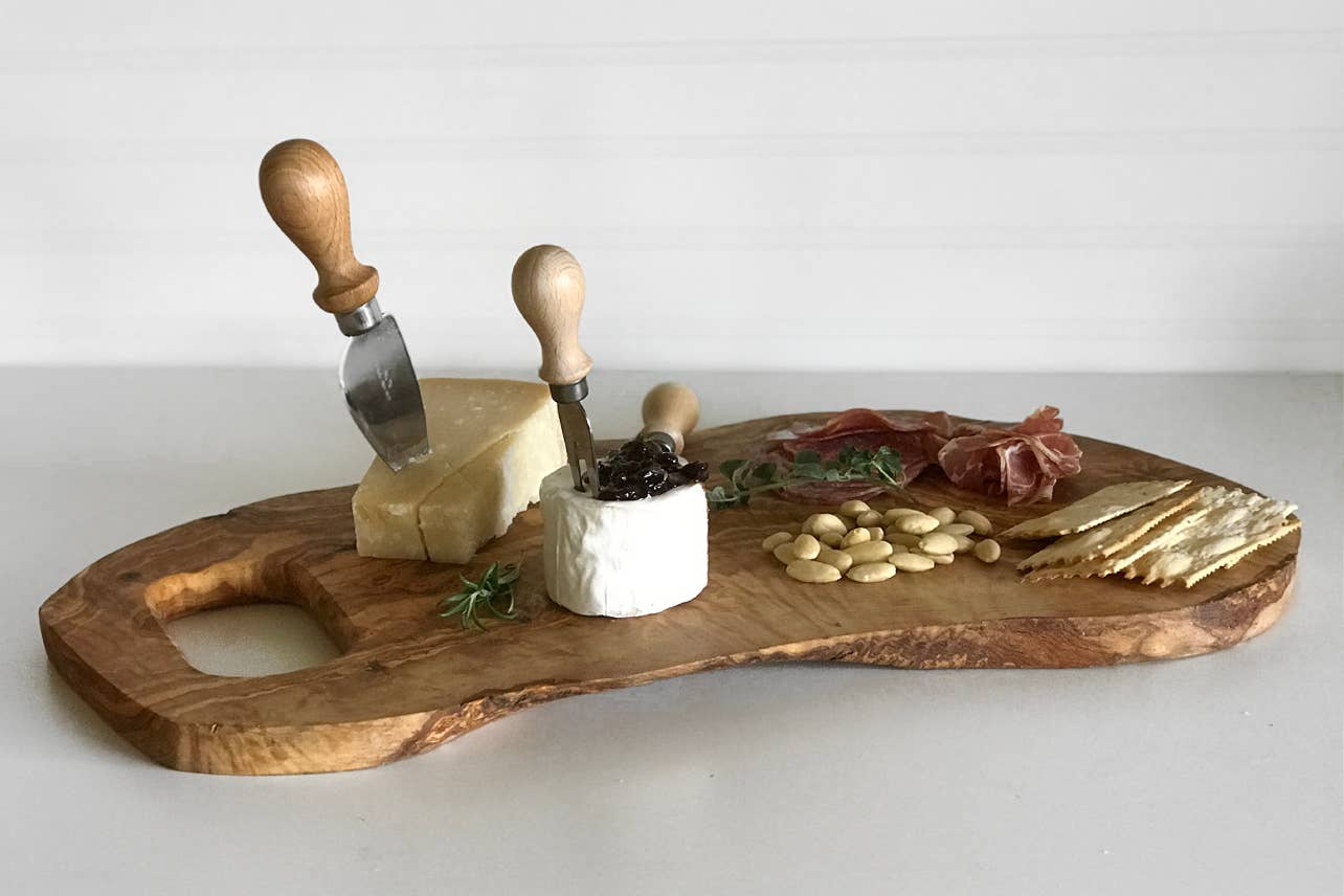 Italian Olivewood Charcuterie & Cutting Board - Large