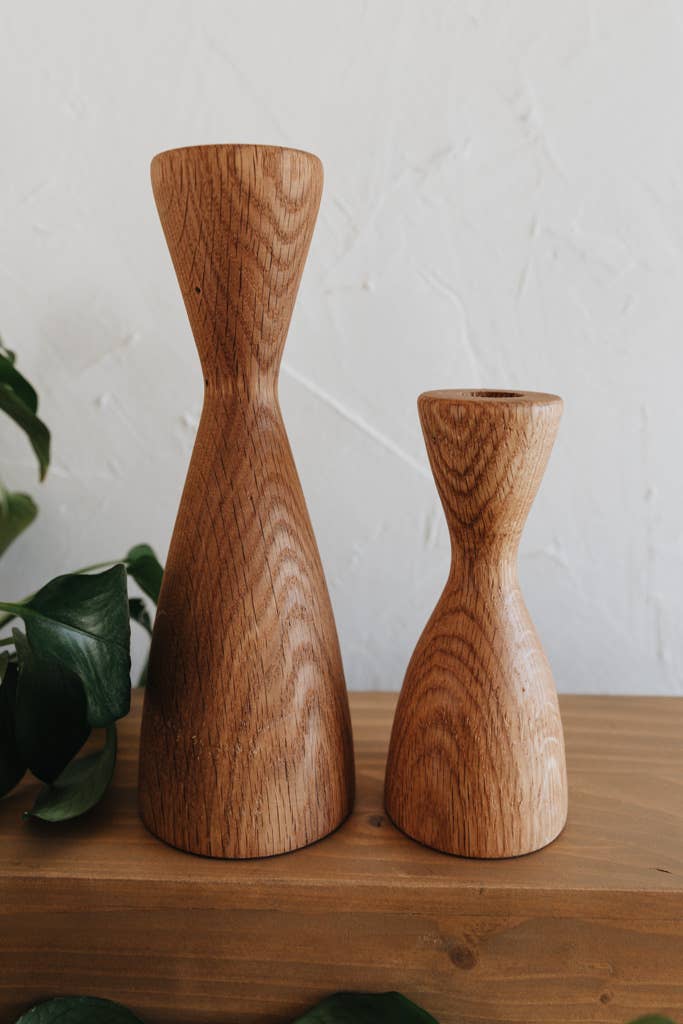 Carpenter Candle Holder - Small - Made by Survivors