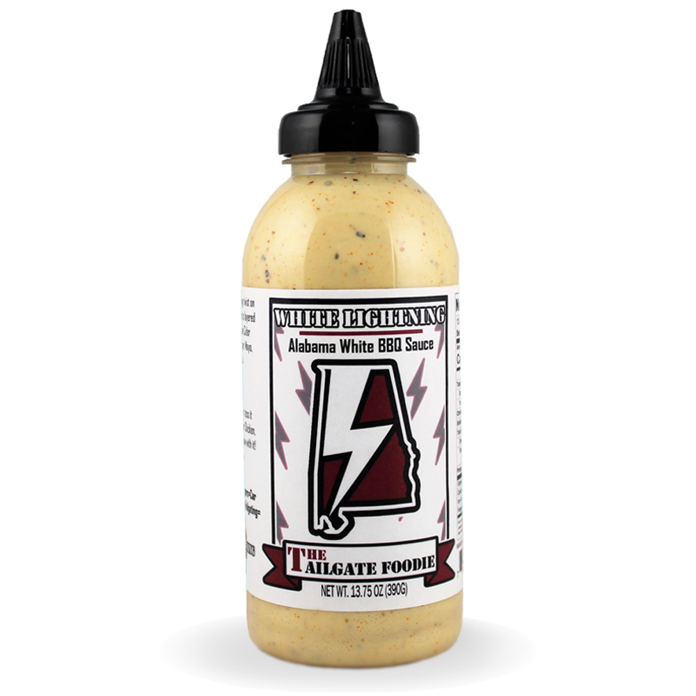The Tailgate Foodie White Lightning | Alabama White BBQ Sauce