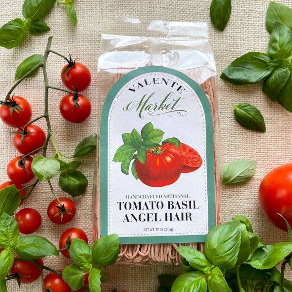 Tomato Basil Angel Hair / Dry Pasta / Specialty Pasta