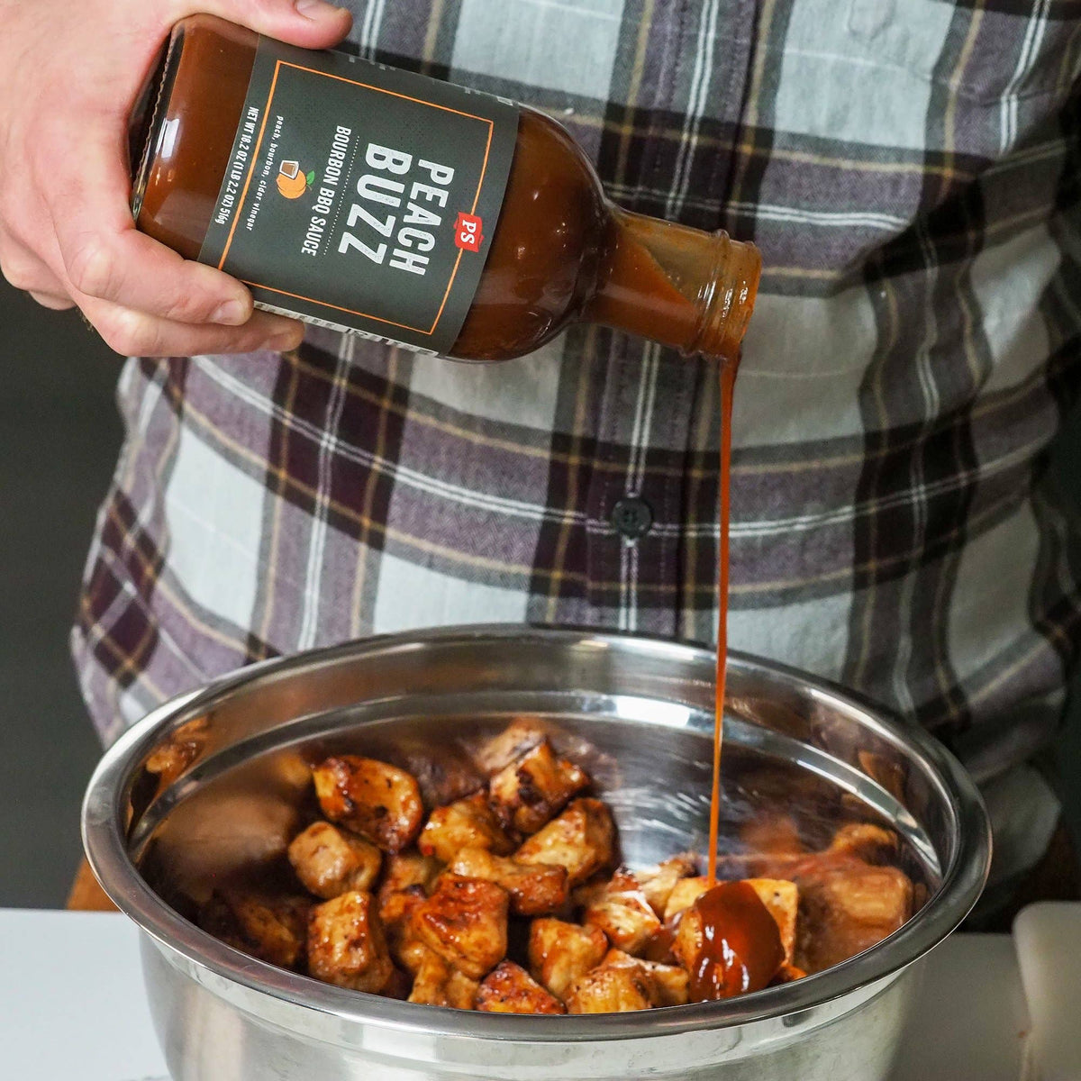 PS Seasoning Peach Buzz | Hickory Whiskey BBQ Sauce