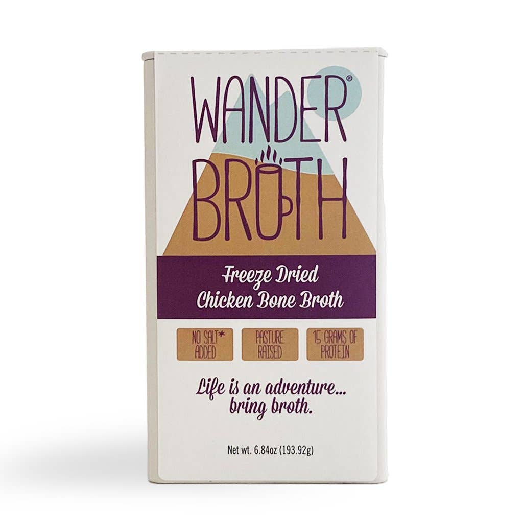 Freeze-Dried Pastured Chicken Bone Broth (No Salt Added) Tin