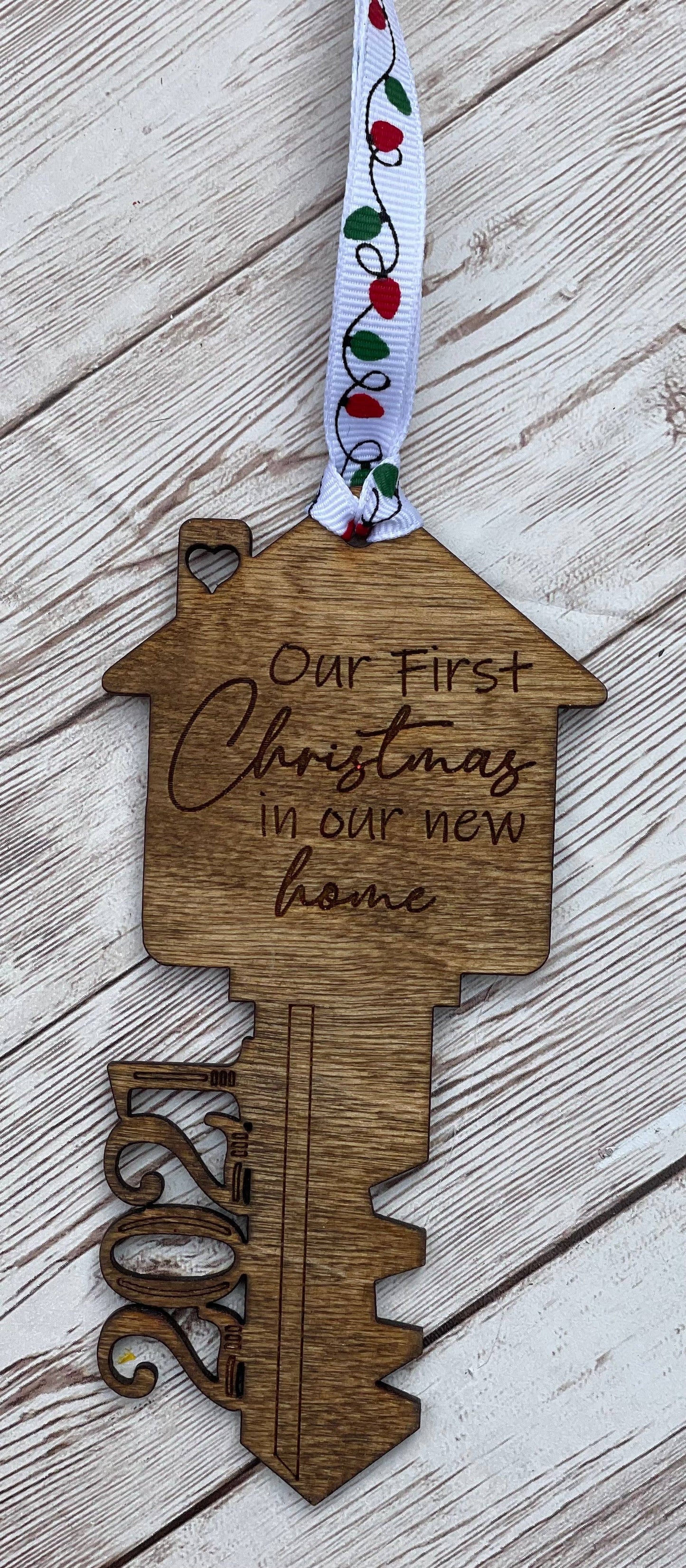 New Home Key Ornament