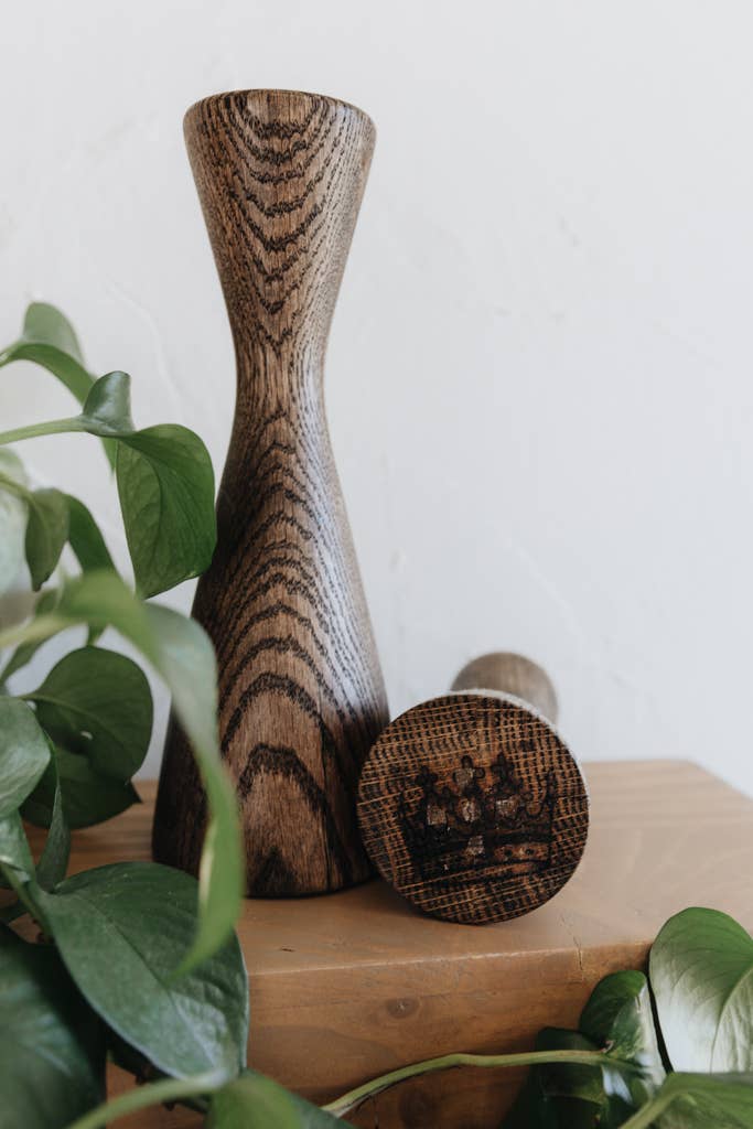 Carpenter Candle Holder - Small - Made by Survivors