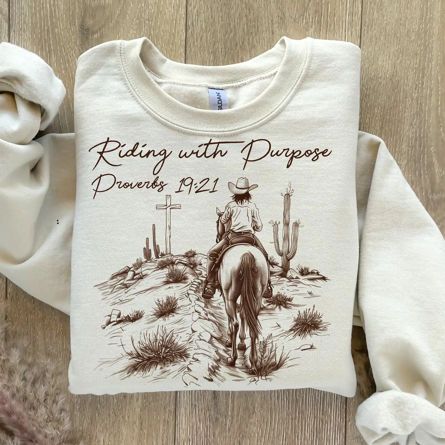 Riding With Purpose Western Tees -Sweatshirts & Tees 