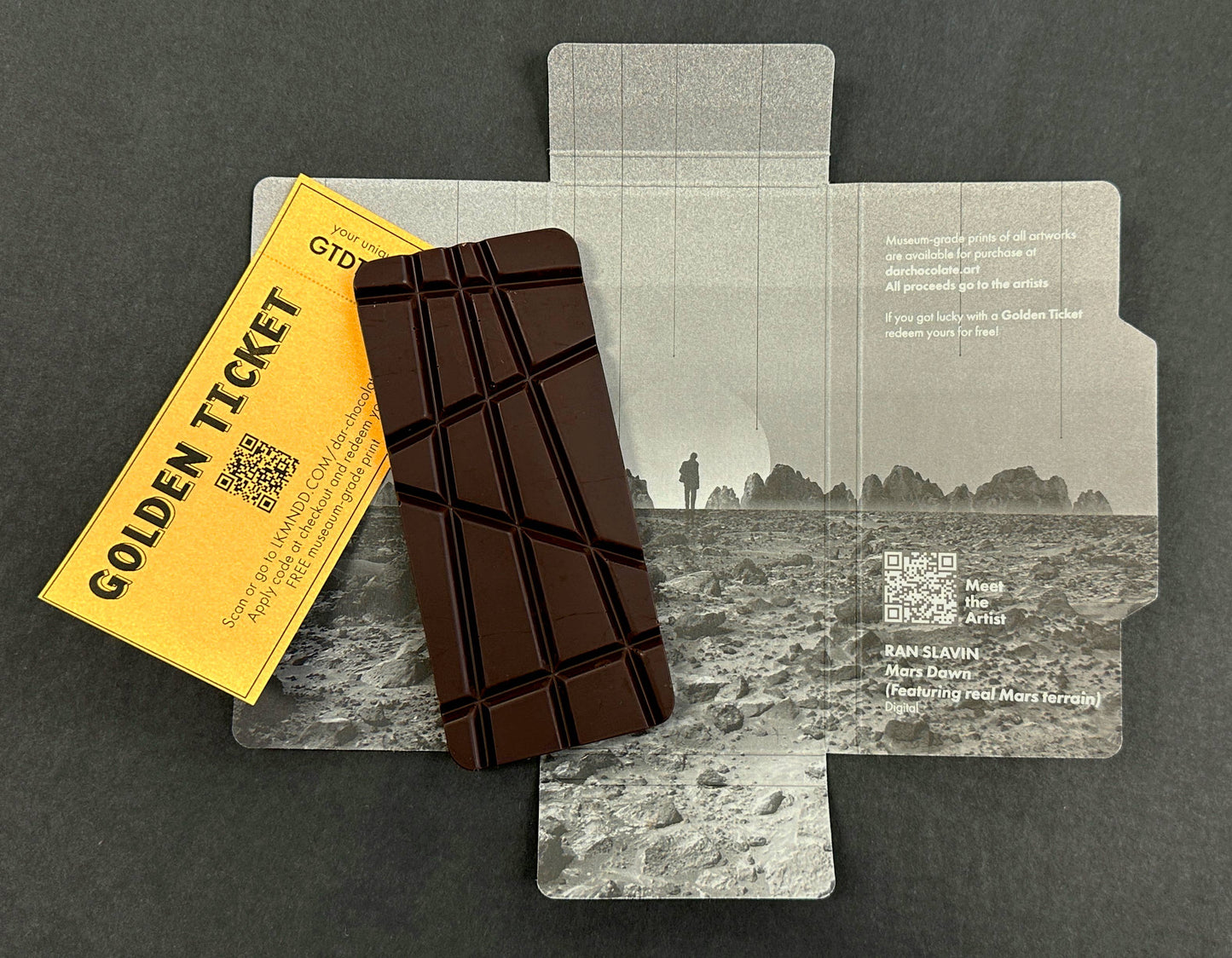 Ecuadorian Dark Chocolate Bar 72% Cacao Organic Vegan