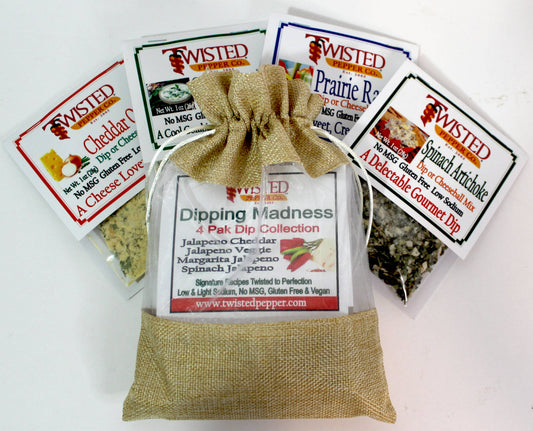 Dip Mixes 4 Pack Dipping Madness