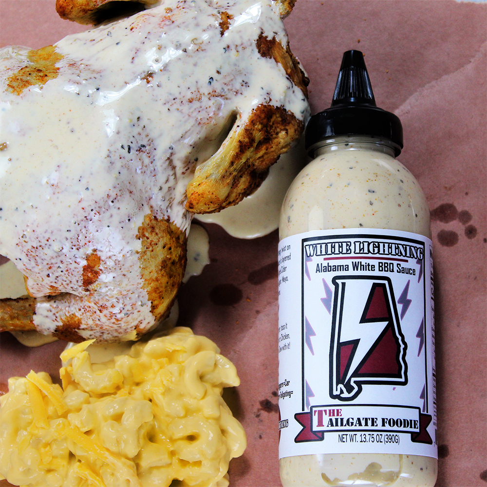 The Tailgate Foodie White Lightning | Alabama White BBQ Sauce