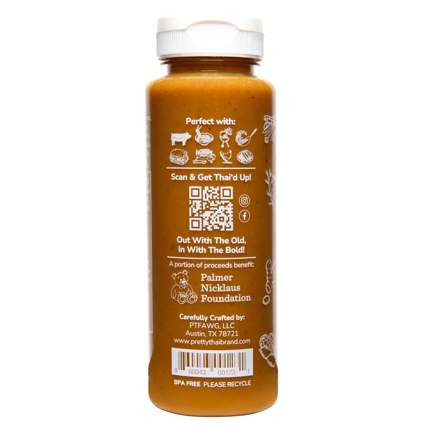 Pretty Thai® Thai Peanut Sauce -Authentic Thai Cooking Sauce