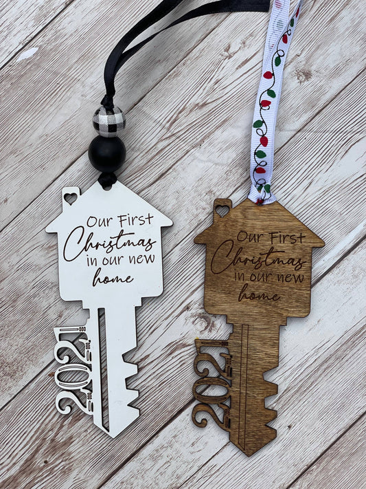 New Home Key Ornament