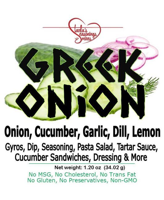 Greek Onion Seasoning Mix or Greek Onion Dip Mix
