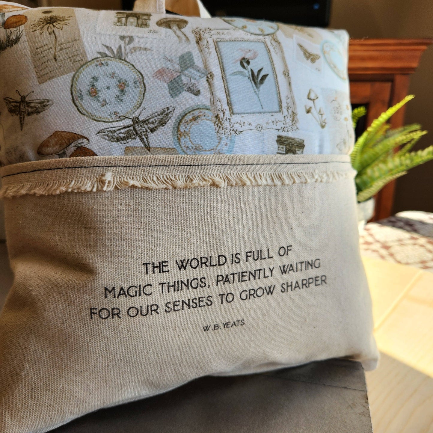 The World is Full of Magic Things, Yeats, ephemera print
