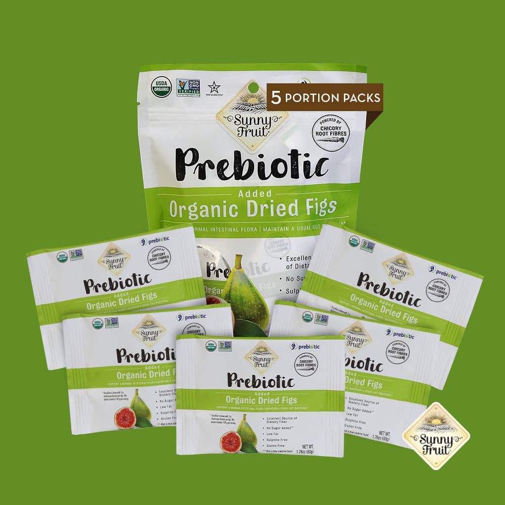 Organic Dried Figs With Added Prebiotics - No Added Sugar