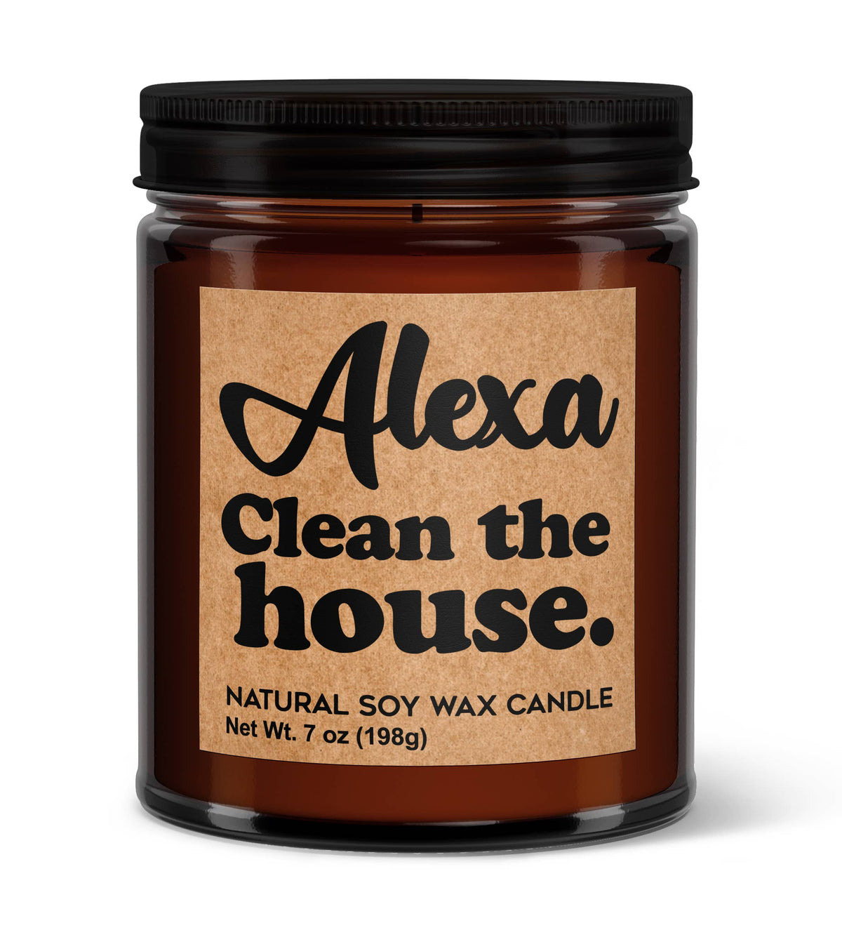 Alexa Clean the House Soy Candle - Votive Soy Candle