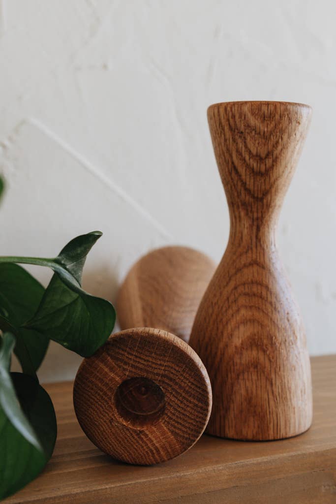 Carpenter Candle Holder - Large - Made by Survivors