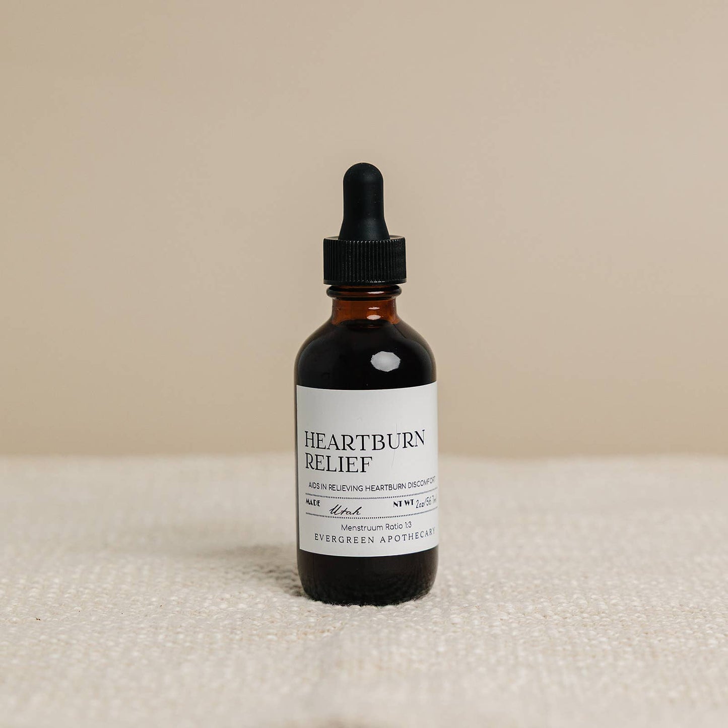 Heartburn Relief, Herbal Tincture, Alcohol Free