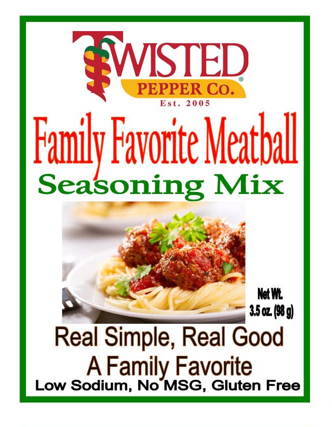 Family Favorite Meatball Seasoning Mix