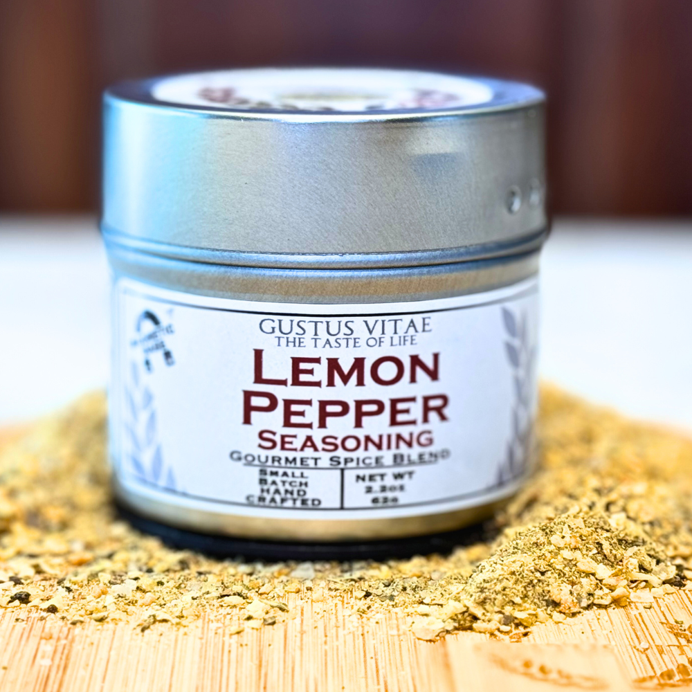 Gustus Vitae Lemon Pepper Seasoning