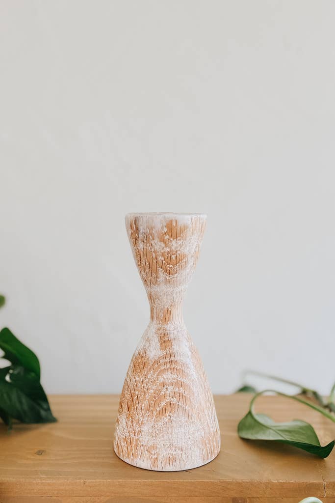 Carpenter Candle Holder - Small - Made by Survivors
