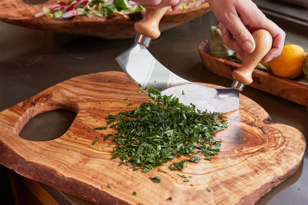 Italian Olivewood Charcuterie & Cutting Board - Large