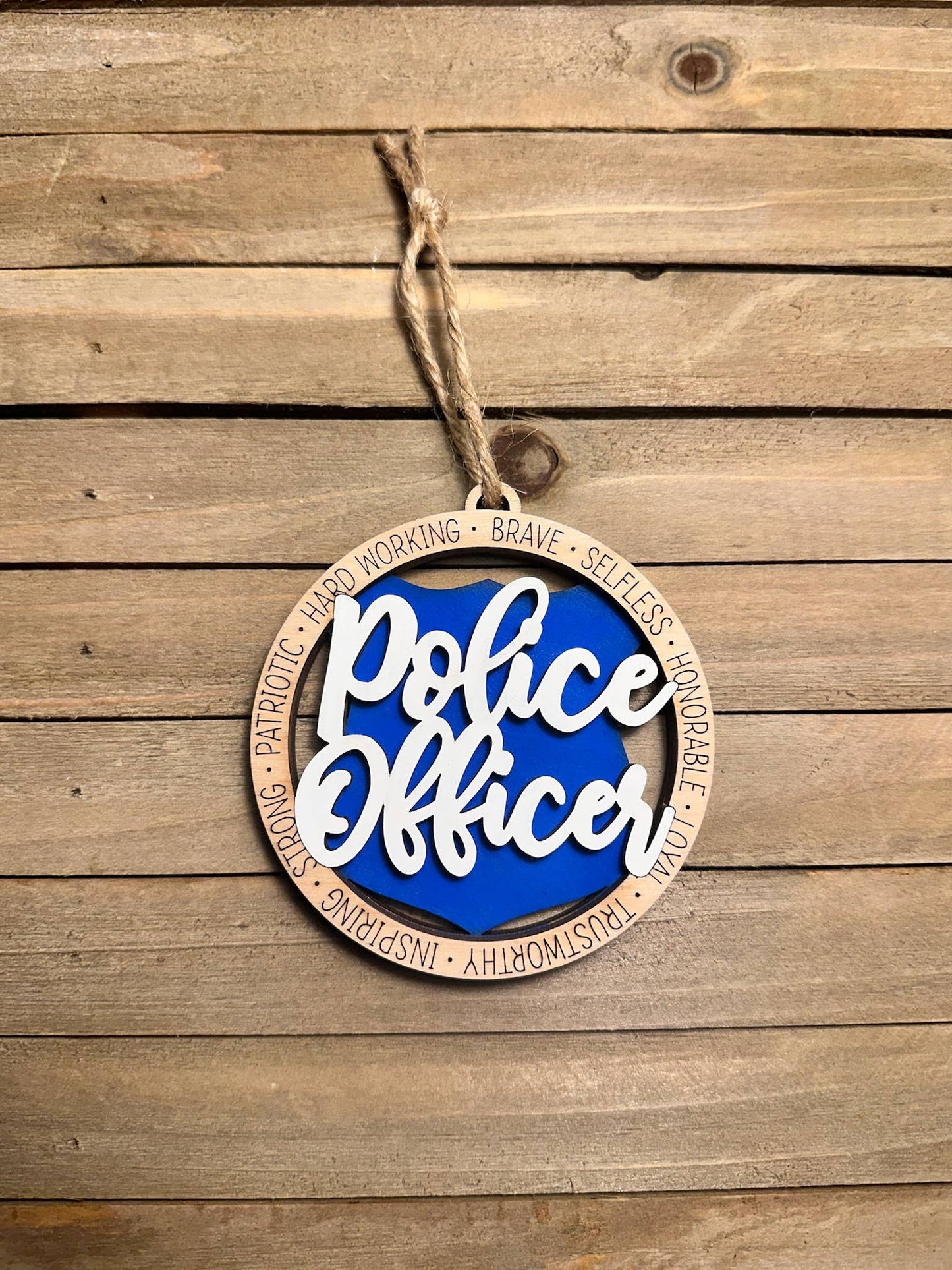 Police Ornament