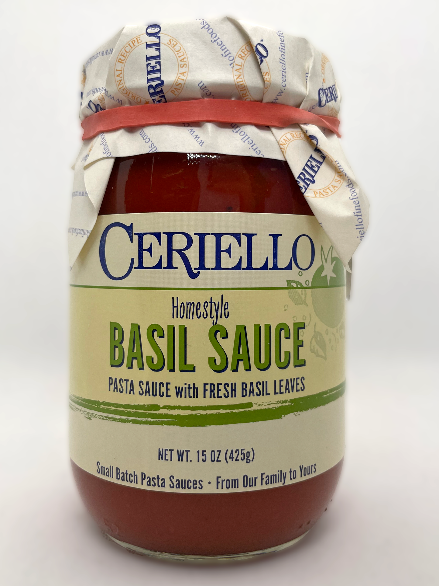 Ceriello Homestyle Basil Sauce