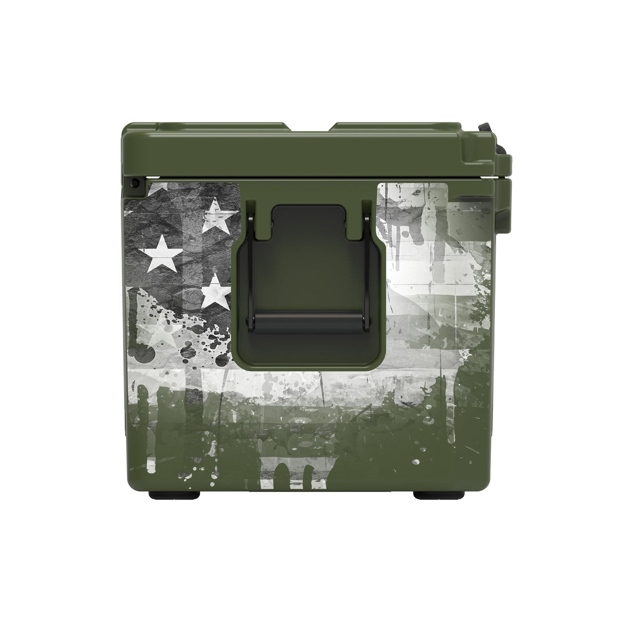 American Flag Hard Cooler
