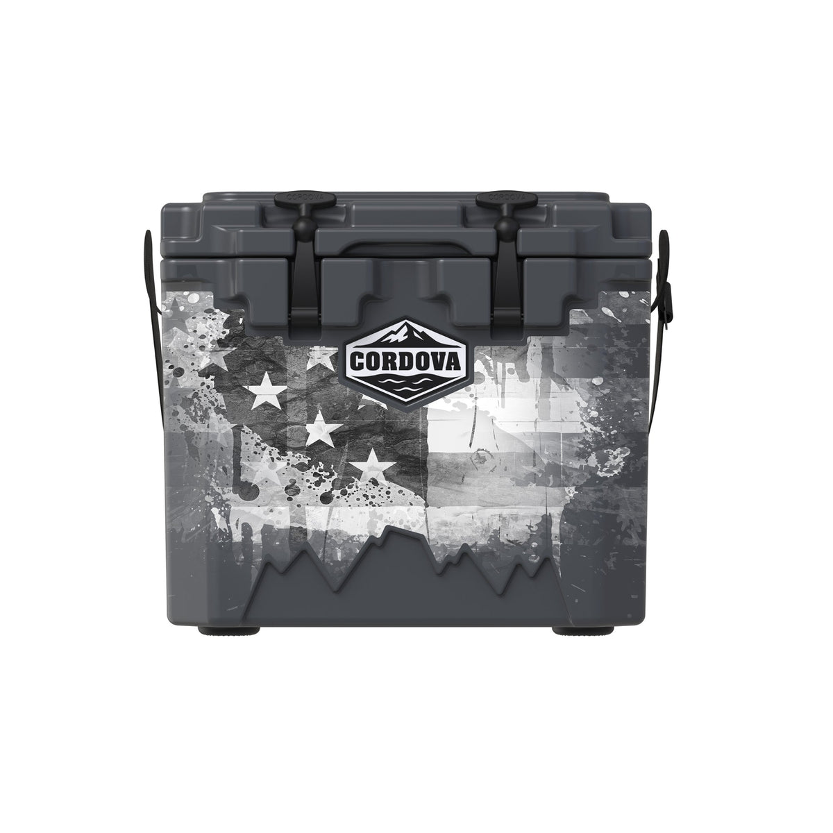 American Flag Hard Cooler