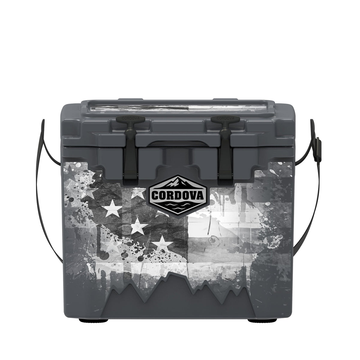 American Flag Hard Cooler