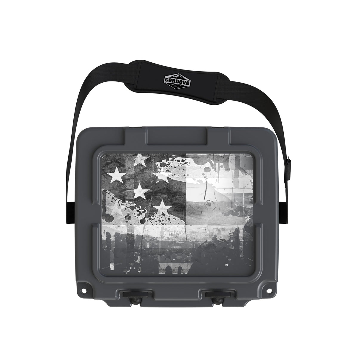 American Flag Hard Cooler