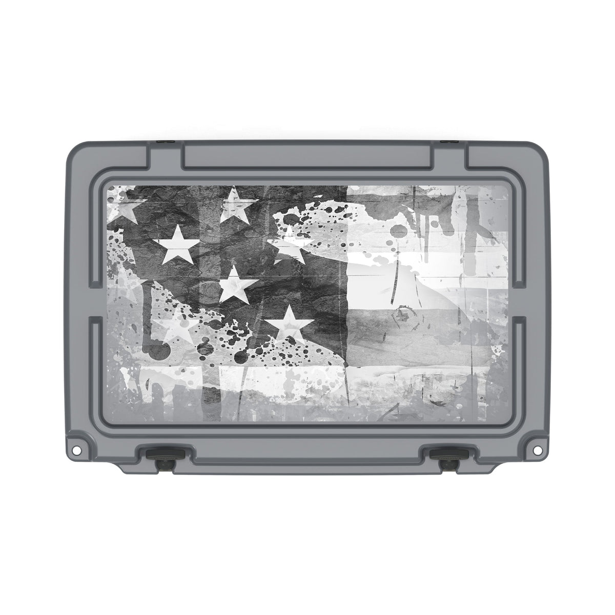 American Flag Hard Cooler