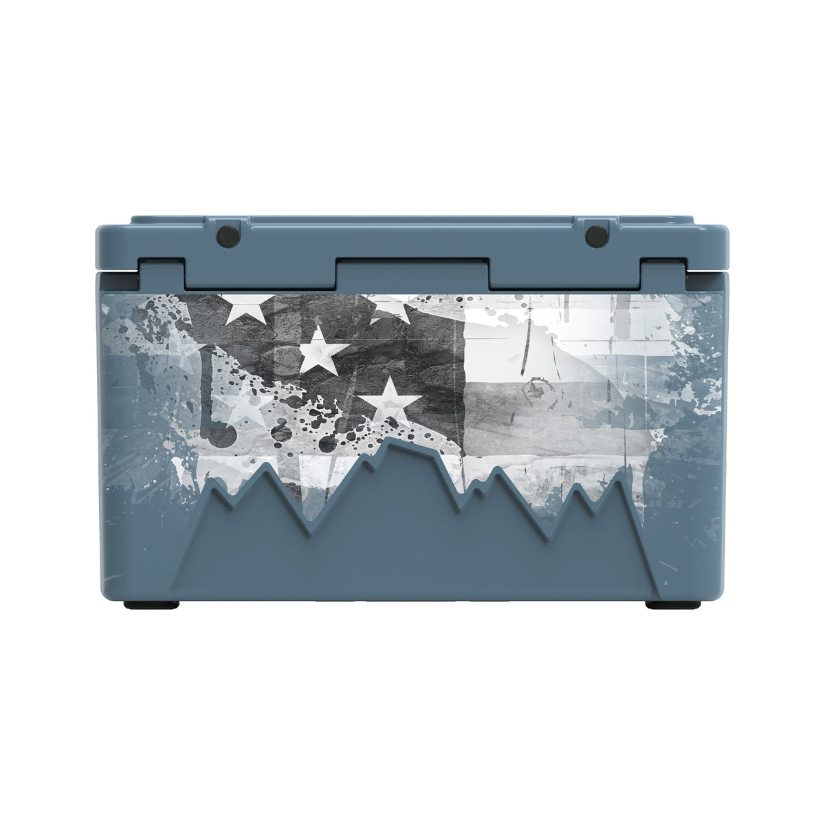American Flag Hard Cooler