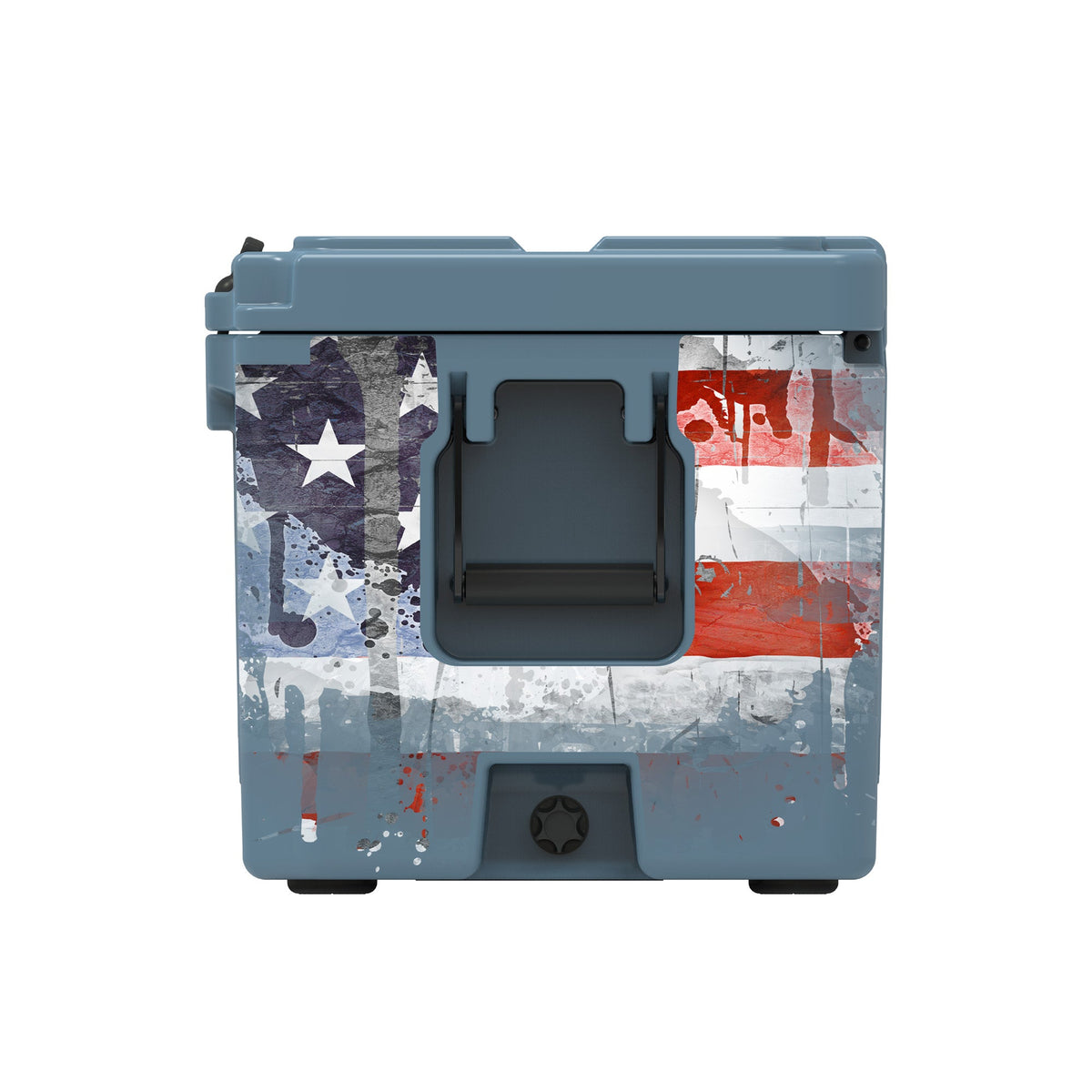 American Flag Hard Cooler