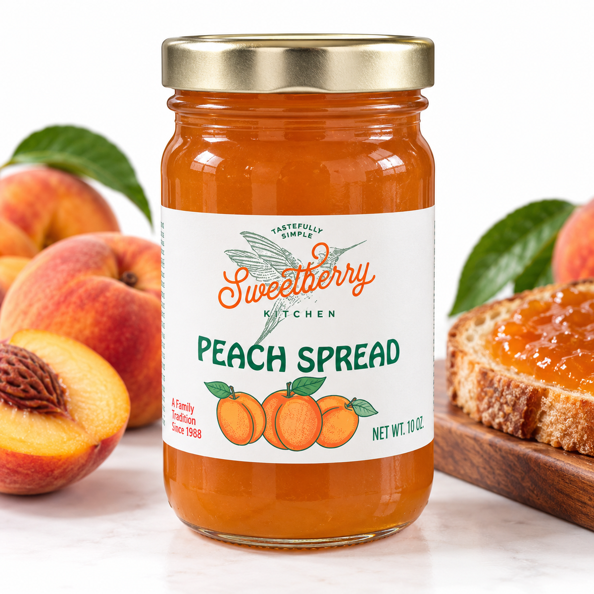Sweetberry Peach Spread