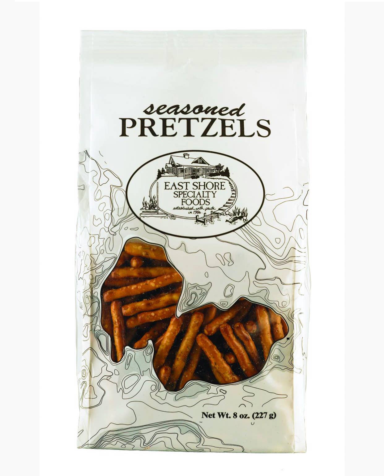 East Shore Pretzels - 8oz Bag Seasoned Pretzels