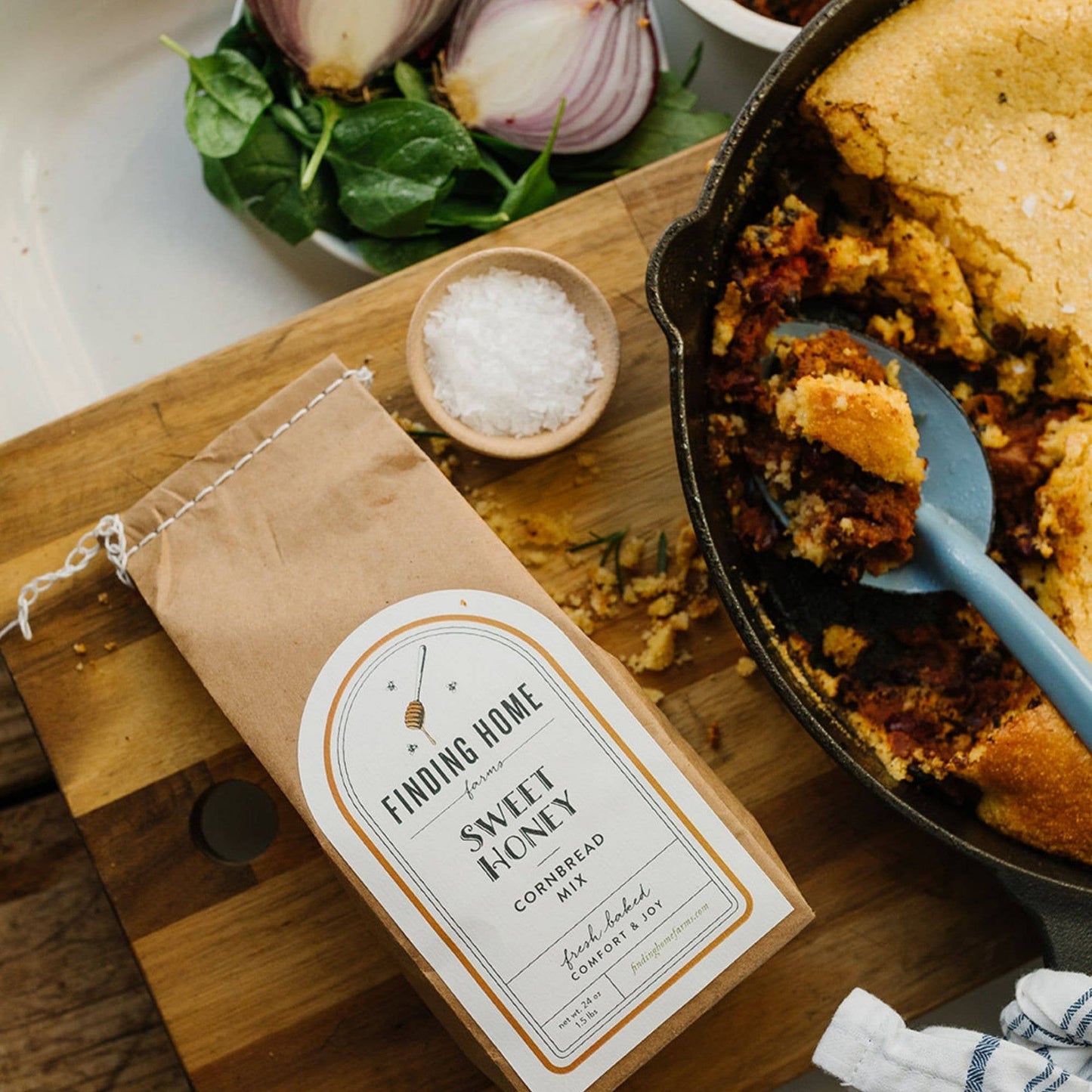"Fall Comfort Gift Bundle | Chili, Cornbread, Hot Sauce & Pumpkin Spice Bars"