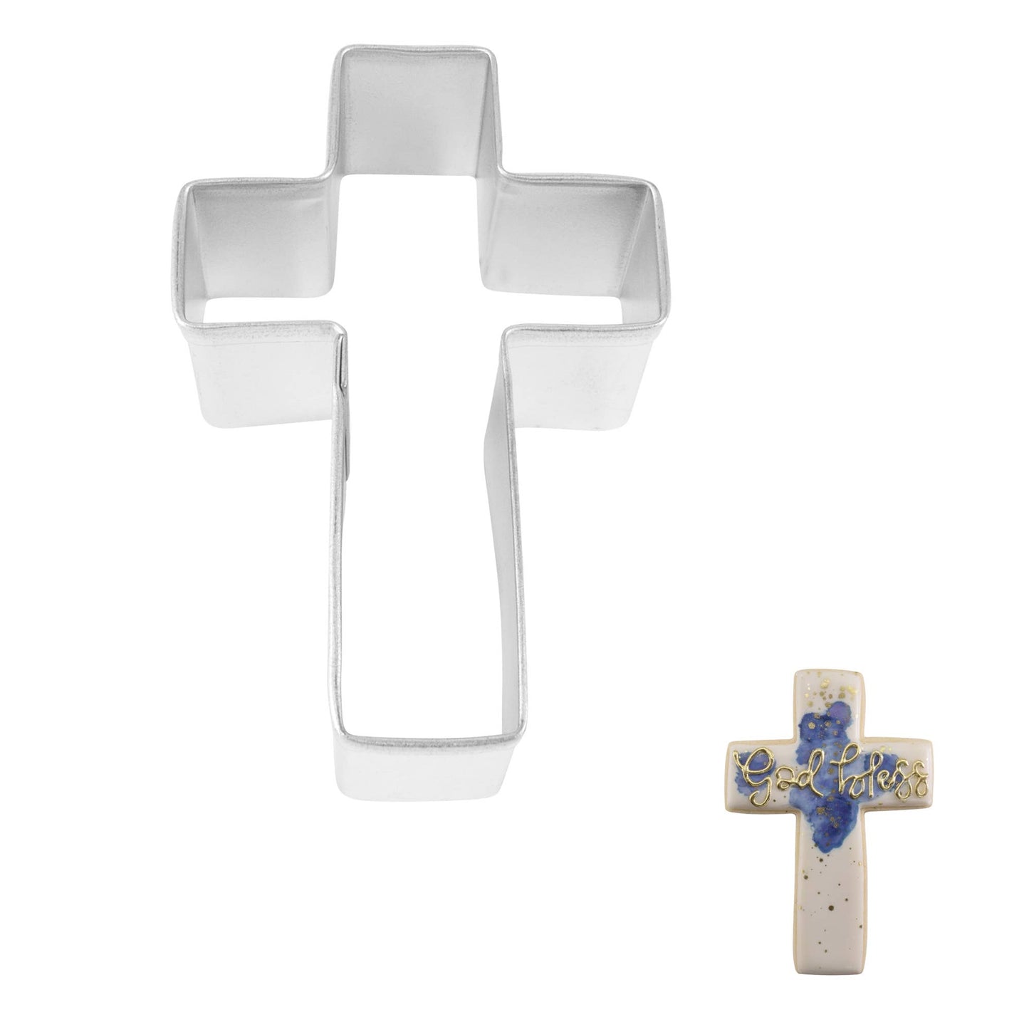 Cross Cookie Cutter (4")