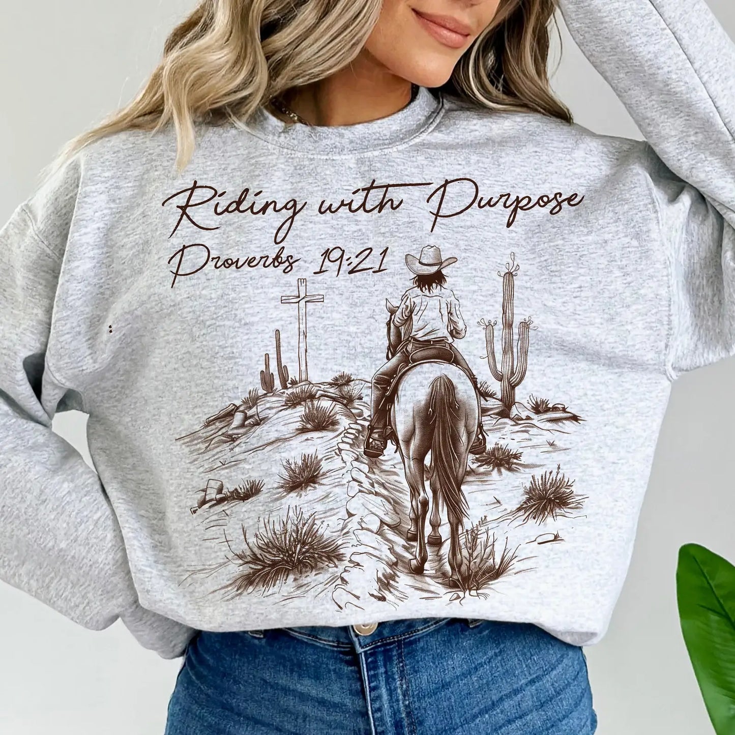 Riding With Purpose Western Tees -Sweatshirts & Tees 