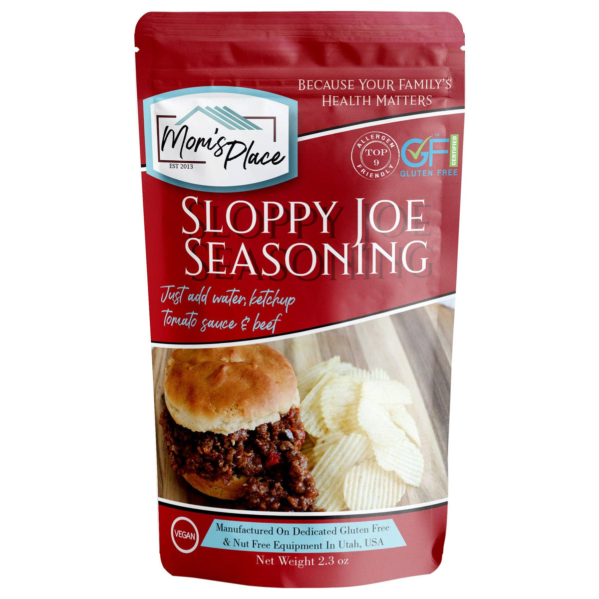 Gluten-Free Sloppy Joe Mix