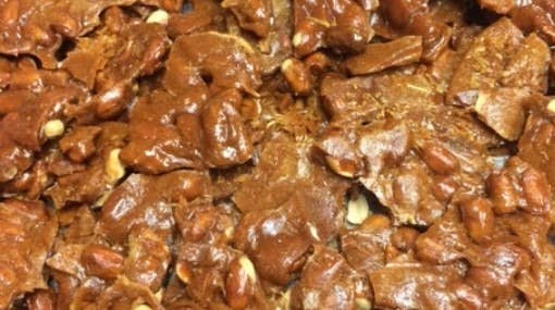Homemade Copper Kettle PEANUT 🥜 Brittle 1/2#  Bag