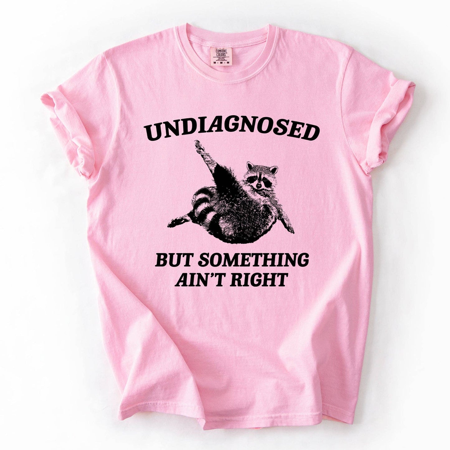 Undiagnosed, But Something Ain't Right, Raccoon Tshirt
