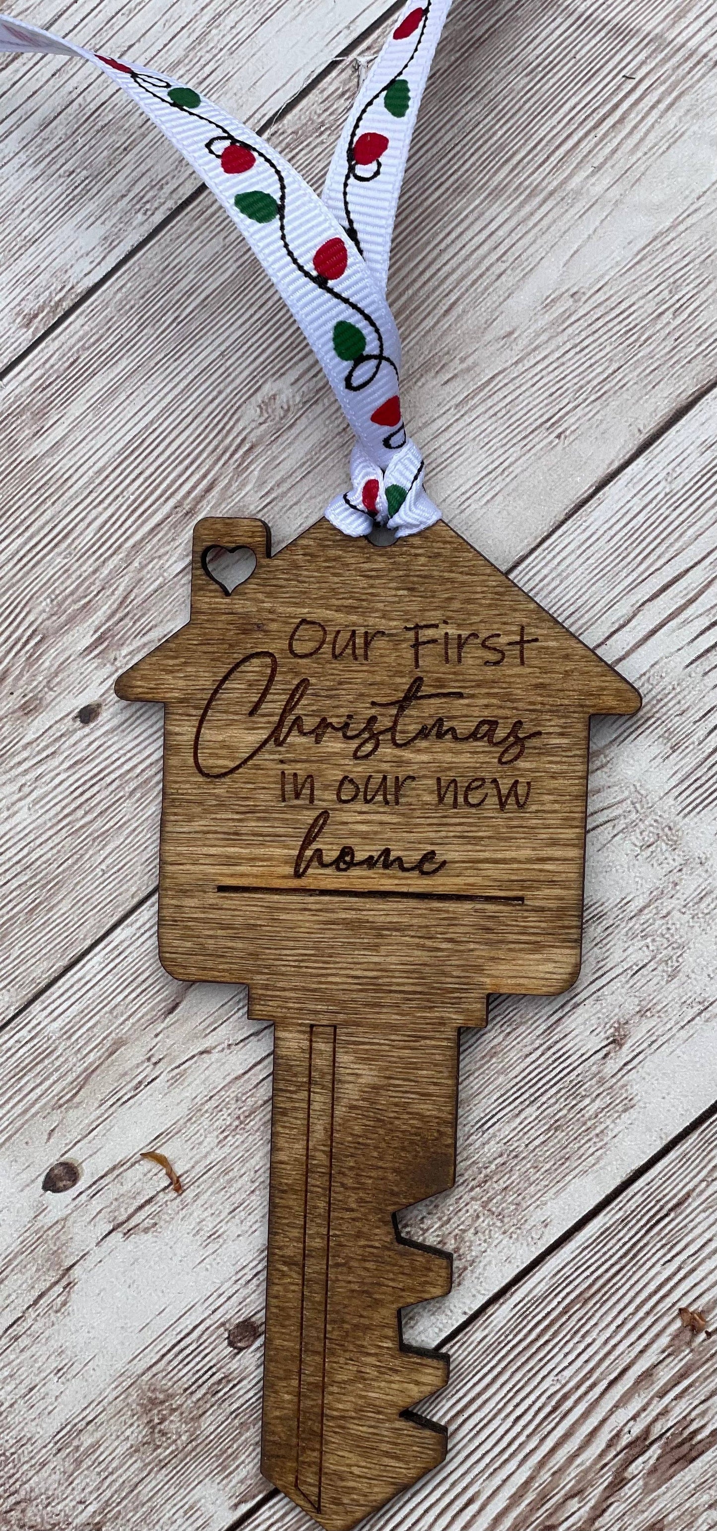 New Home Key Ornament